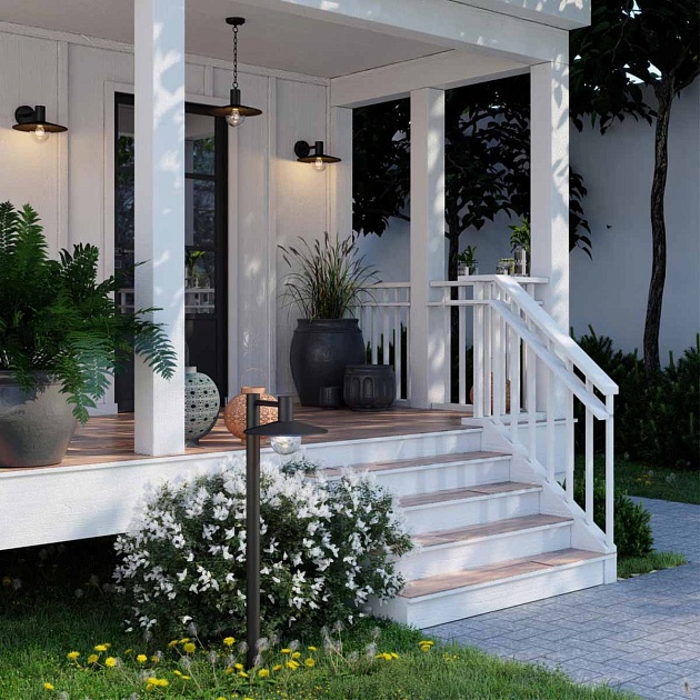 Уличный настенный светильник Odeon Light Nature Furcadia 4833/1W Фото № 4