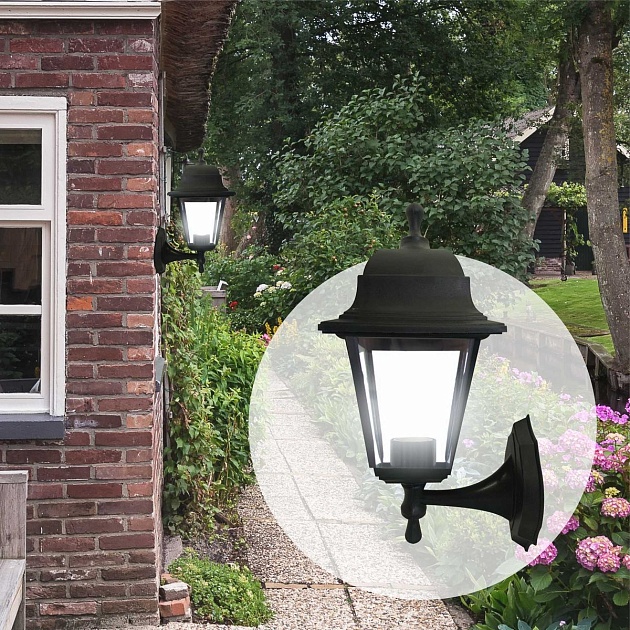 Уличный настенный светильник Apeyron Леда 11-11чер Фото № 5