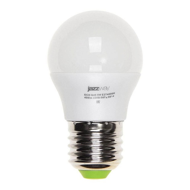 Лампа светодиодная Jazzway E27 5W 4000K матовая 1036988A Фото № 1