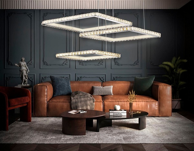 Подвесной светодиодный светильник Ambrella light Acrylica Ice FA1759 Фото № 6