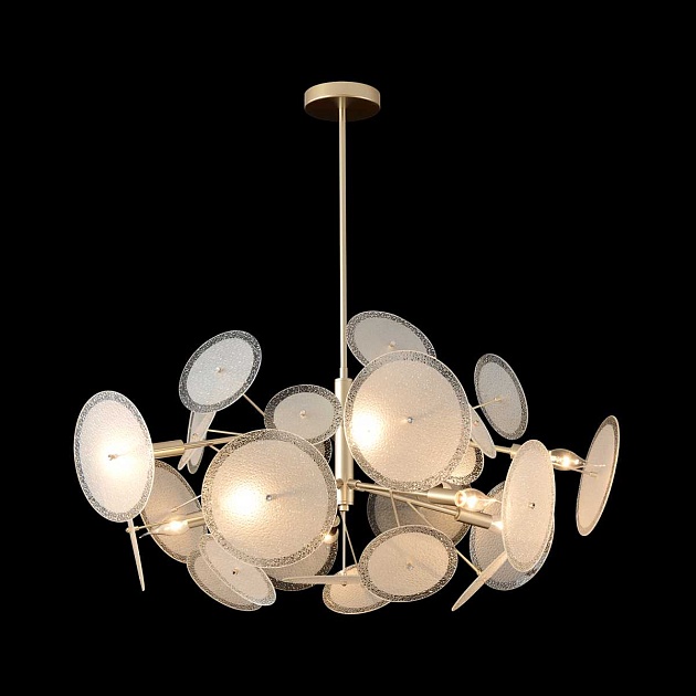 Люстра Crystal Lux DANDELION SP10 GOLD Фото № 6