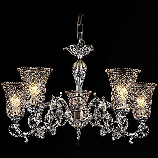 Подвесная люстра Illumico IL7287-5P-48 AB Фото № 1