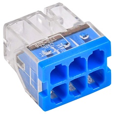 Строительно-монтажная клемма СМК 772-206 компактная IEK UKZ30-206-001