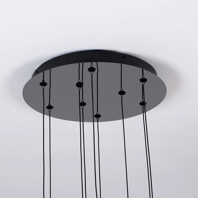 Подвесная светодиодная люстра Favourite Luna 4371-9P изображение 3 Подвесная светодиодная люстра Favourite Luna 4371-9P Фото № 3