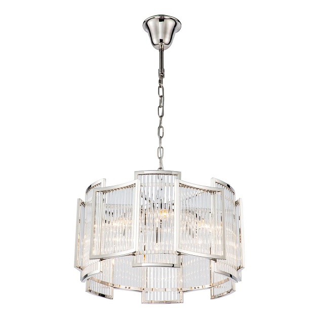 Подвесная люстра iLamp Tribeca MD0276-6C Nickel изображение 4 Подвесная люстра iLamp Tribeca MD0276-6C Nickel Фото № 4