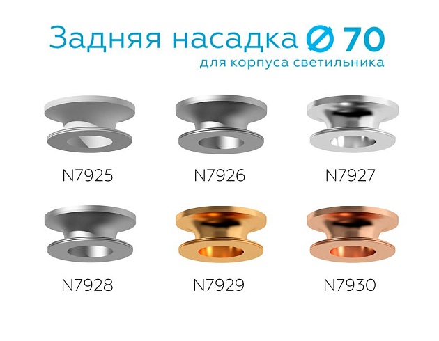 Насадка задняя Ambrella light DIY Spot N7928 Фото № 5