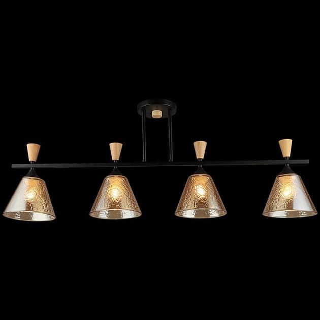 Спот Reluce 04864-0.3-04 BK+WOOD изображение 4 Спот Reluce 04864-0.3-04 BK+WOOD Фото № 4