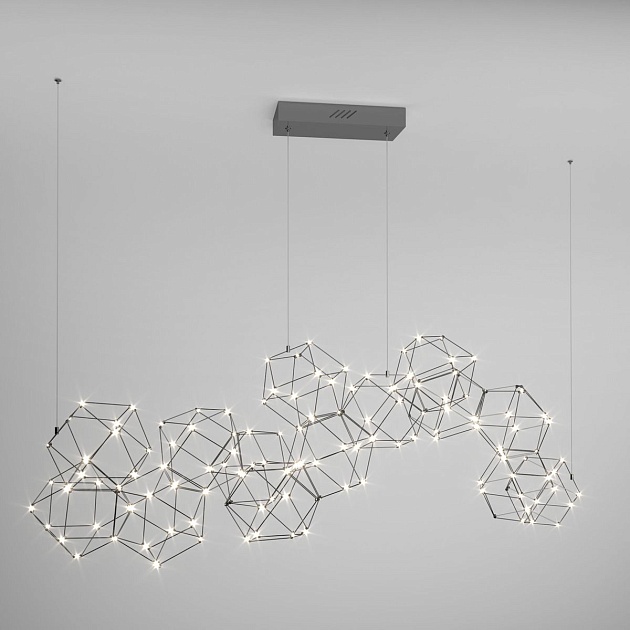 Подвесной светодиодный светильник Eurosvet Uma 90168/14 черный жемчуг Фото № 1