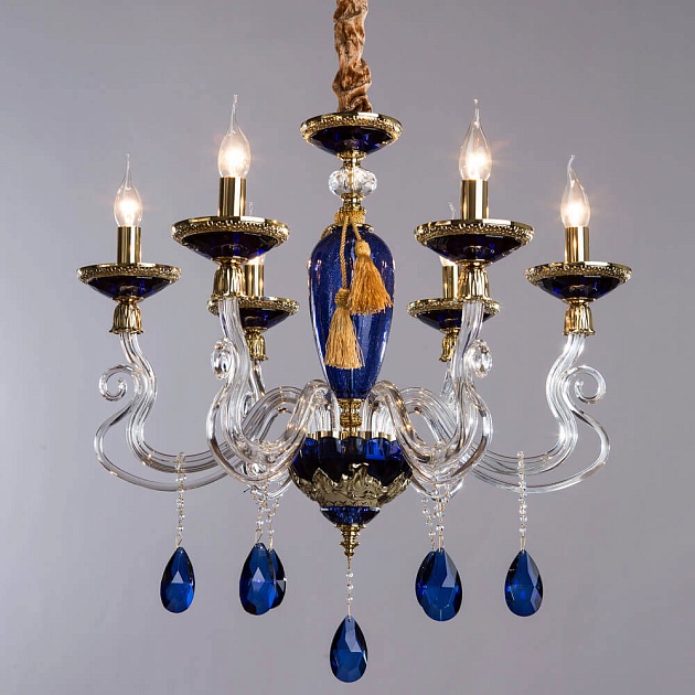 Подвесная люстра Divinare Simona 5125/11 LM-6 Фото № 3