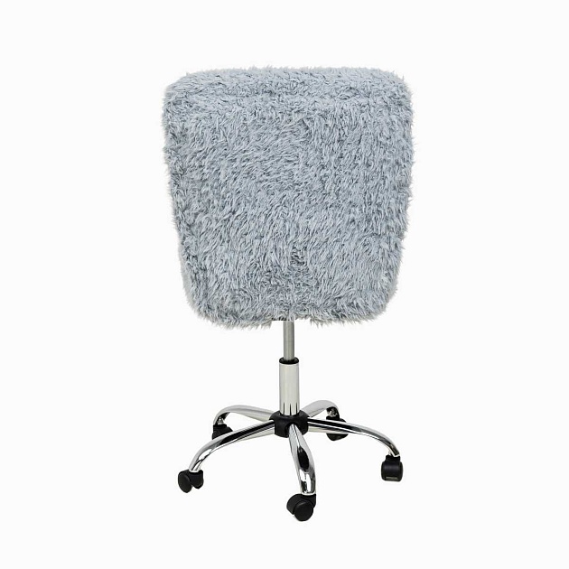 Детское кресло AksHome Fluffy серый, искусственный мех 86382 Фото № 11