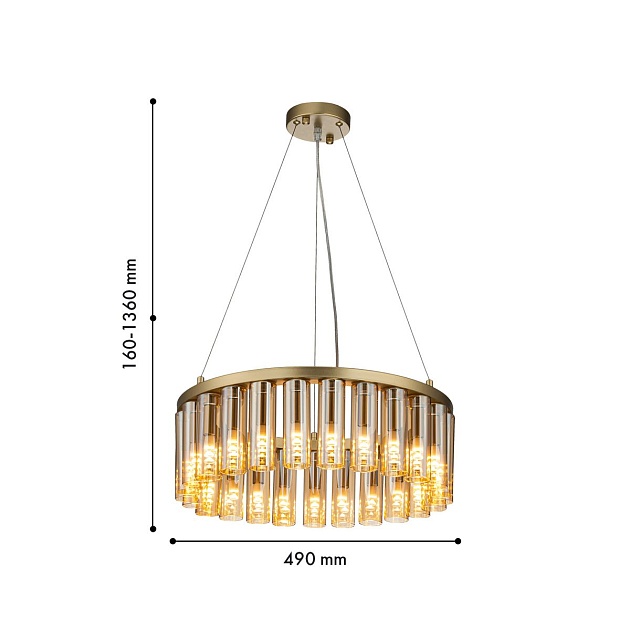 Подвесная люстра Favourite Slang 4503-25P Фото № 2