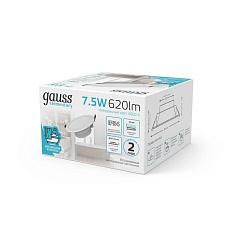 Встраиваемый светодиодный светильник Gauss Elementary Downlight 999420207 2