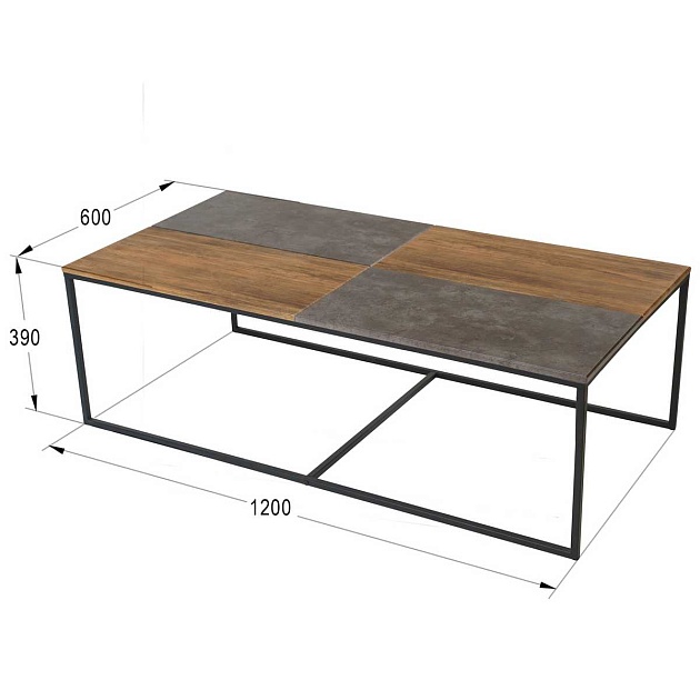 Журнальный стол Мебелик Фьюжн 005012 изображение 3 Журнальный стол Мебелик Фьюжн 005012 Фото № 3