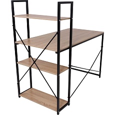 Письменный стол AksHome Onyx светлый дуб, лдсп, длина 120 см 80047 4