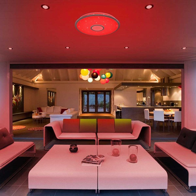 Потолочный светодиодный светильник Citilux Старлайт Смарт CL703A30G изображение 25 Потолочный светодиодный светильник Citilux Старлайт Смарт CL703A30G Фото № 25