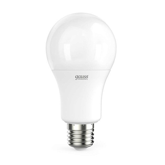 Лампа светодиодная Gauss E27 15W 3000K матовая 23215 Фото № 1