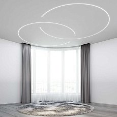 Встраиваемый гибкий алюминиевый профиль Elektrostandard LL-2-ALP024 a067732 3