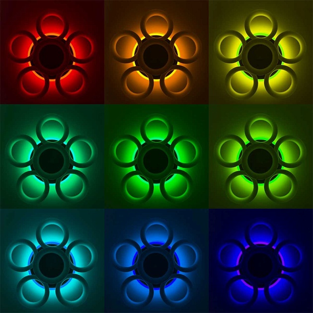 Потолочная светодиодная люстра Citilux Паркер Смарт CL225A160E Фото № 8