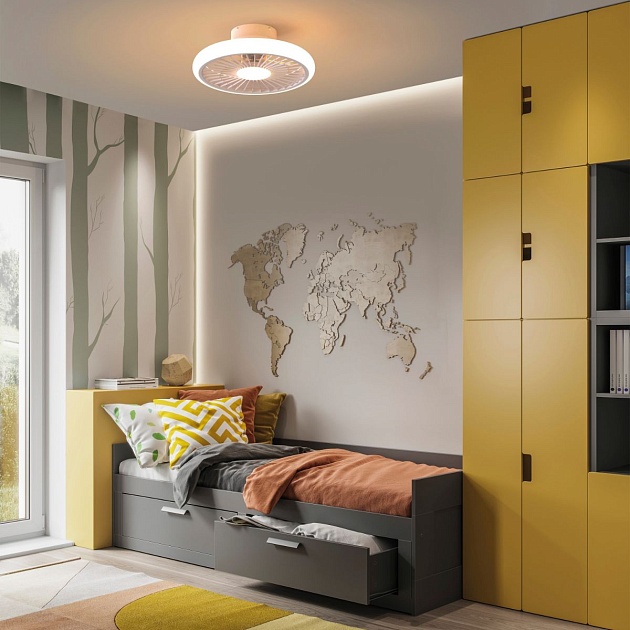 Потолочная светодиодная люстра-вентилятор Mantra TURBO 8231 Фото № 3