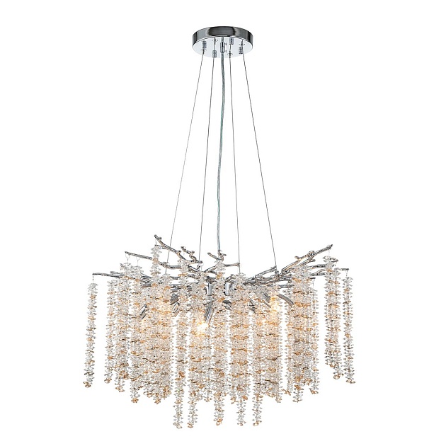 Подвесная люстра Indigo Fruscio 12042/8P Chrome V000446 Фото № 1