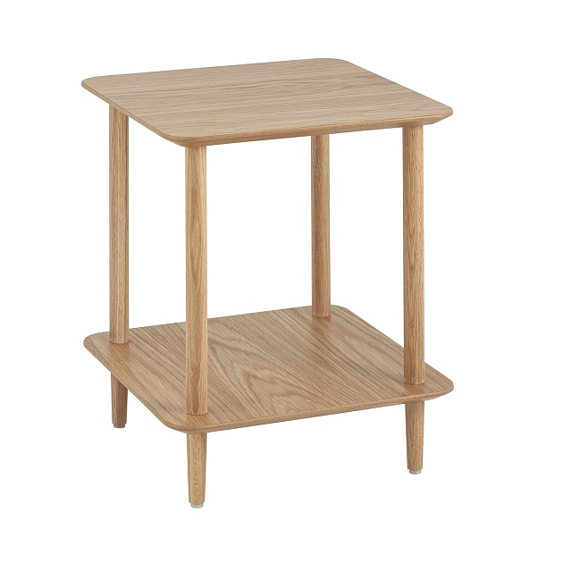 Журнальный стол Stool Group Stiff 40*40 светлое дерево УТ000036023 Фото № 1