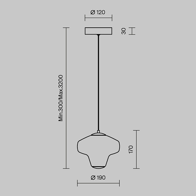 Подвесной светильник Maytoni MOD359PL-L6BS3K Фото № 4