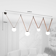 Трековая ременная система Denkirs Belty Set DK55SET20-01-BR 1