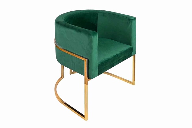 Кресло ArtHomeDecor Arizona ID-331 GL Green Фото № 1