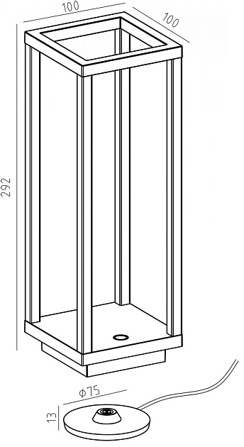Настольная лампа Deko-Light Crucis 346043 изображение 2 Настольная лампа Deko-Light Crucis 346043 Фото № 2