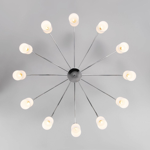 Потолочная люстра Eurosvet Vegga 70160/12 хром Smart Фото № 3