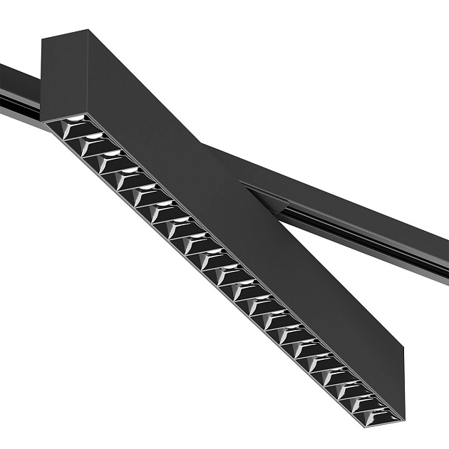 Трековый светодиодный светильник Denkirs Edder DK6644-BK Фото № 1