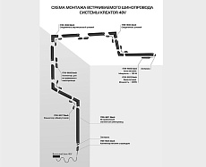 Коннектор гибкий Italline Kreator IT09-9027 black 1