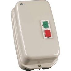 Контактор КМИ34062 40А в оболочке 220В/АС3 IP54 IEK KKM36-040-220-00