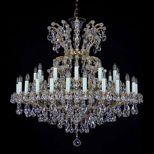 Подвесная люстра Artglass Maria Terezia 37 Vachtle CE изображение 1 Подвесная люстра Artglass Maria Terezia 37 Vachtle CE Фото № 1
