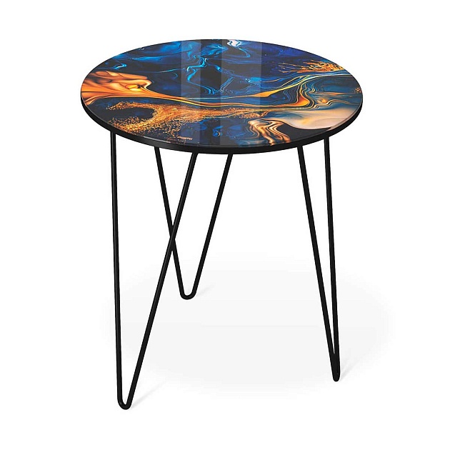 Журнальный стол Sheffilton SHT-CT27 синий сапфир/черный муар 4007482114 изображение 1 Журнальный стол Sheffilton SHT-CT27 синий сапфир/черный муар 4007482114 Фото № 1