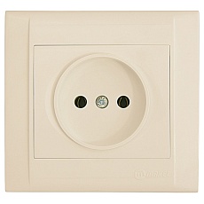 Розетка Makel б/з (Керамика) СП Defne 16А IP20 крем. 42010002
