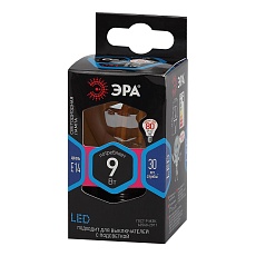 Лампа светодиодная филаментная ЭРА E14 9W 4000K золотая F-LED P45-9w-840-E14 gold Б0047028 3