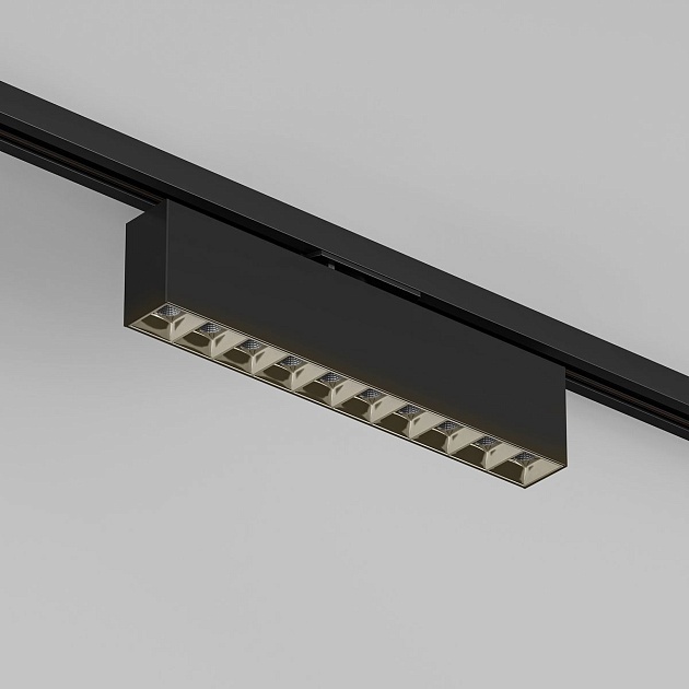 Трековый светодиодный светильник Denkirs Edder DK6434-BK Фото № 4