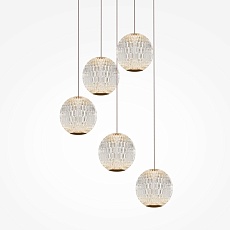 Подвесная светодиодная люстра Maytoni Sapphire MOD293PL-L30BS3K 5