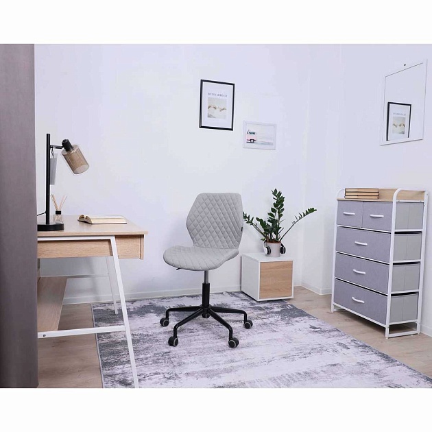 Детское кресло AksHome Delfin светло-серый, ткань 69737 Фото № 7