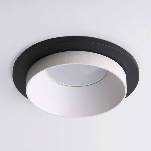 Встраиваемый светильник Elektrostandard 114 MR16 белый/черный a053344 изображение 2 Встраиваемый светильник Elektrostandard 114 MR16 белый/черный a053344 Фото № 2