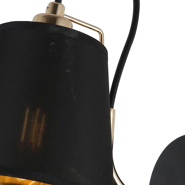 Бра Illumico IL6120-1WOU-79 BK GD изображение 2 Бра Illumico IL6120-1WOU-79 BK GD Фото № 2