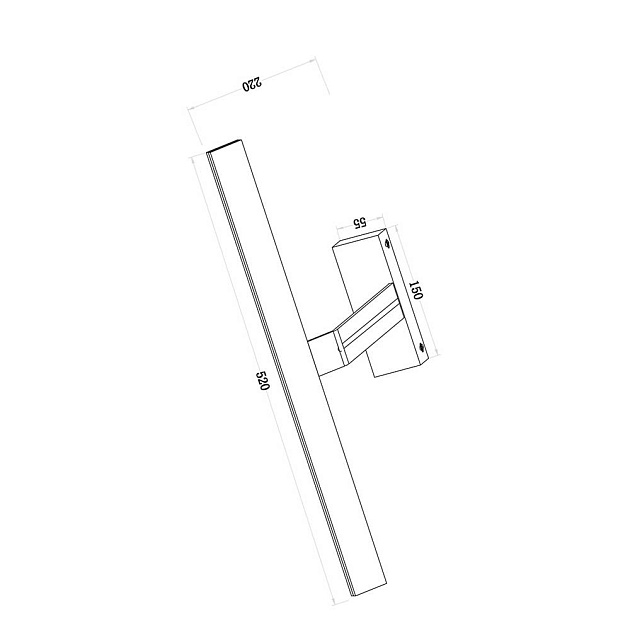 Подсветка для картин Maytoni Decart MIR010WL-L12B4K Фото № 2