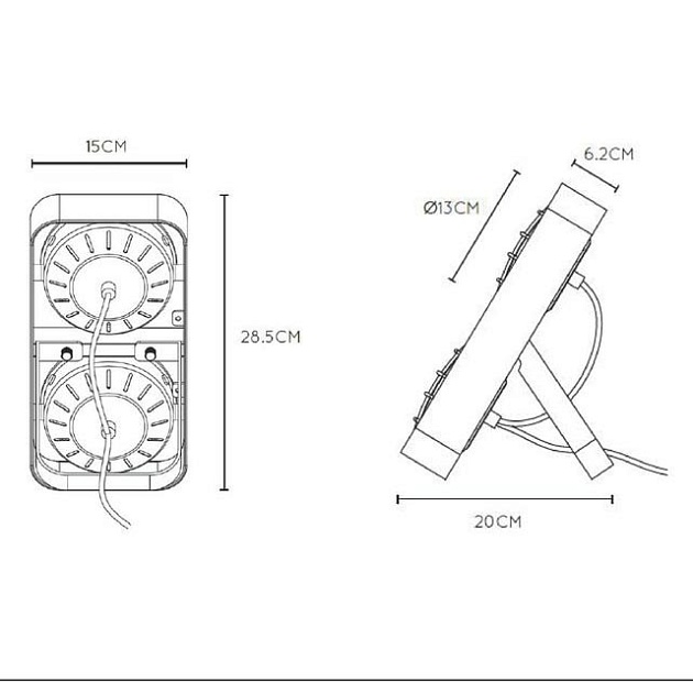 Настольная лампа Lucide Renger 05533/02/66 изображение 2 Настольная лампа Lucide Renger 05533/02/66 Фото № 2