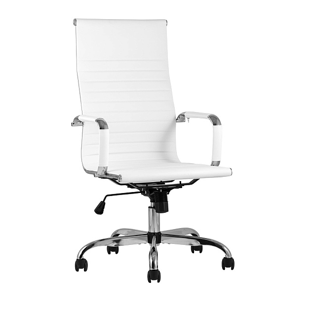 Офисное кресло TopChairs City белое D-101H white изображение 1 Офисное кресло TopChairs City белое D-101H white Фото № 1