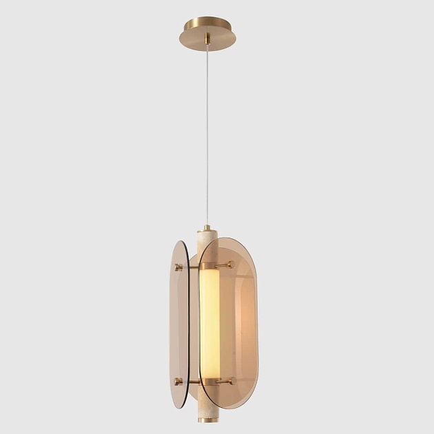 Подвесной светильник Crystal Lux AMARILLO SP18W LED BRASS Фото № 3
