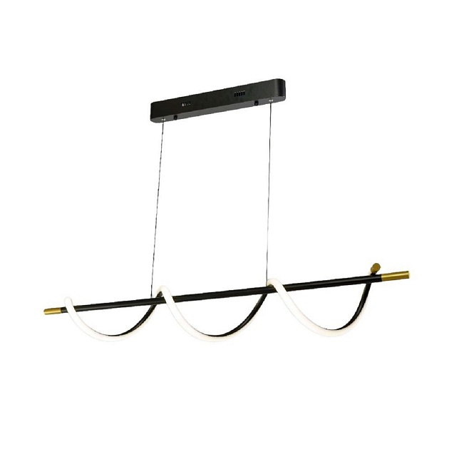 Подвесная светодиодная люстра Gerhort G51249/1BK+GD изображение 1 Подвесная светодиодная люстра Gerhort G51249/1BK+GD Фото № 1