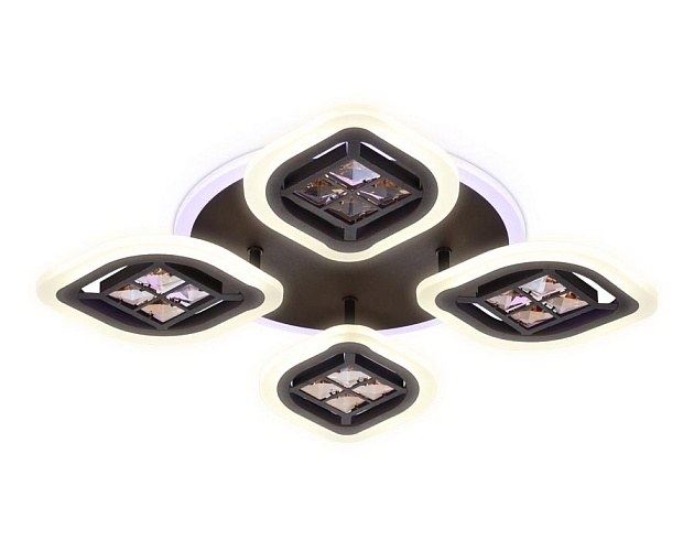 Потолочная светодиодная люстра Ambrella light Ice FA281 Фото № 1