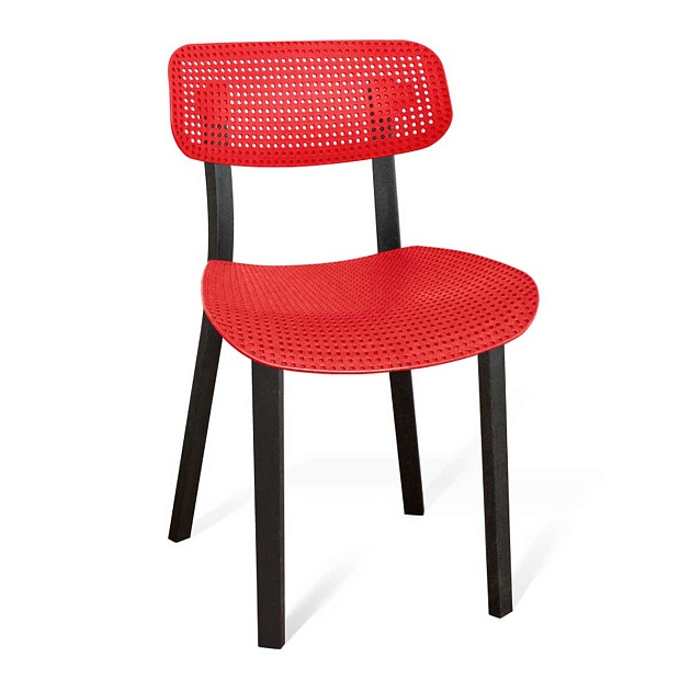 Кухонный стул Sheffilton SHT-S85 красный/черный 2304646322 Фото № 1