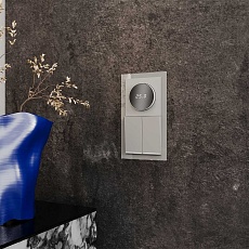 Терморегулятор электронный Voltum S70 с индикацией и датчиком, для теплого пола, (сталь) VLS070105 3